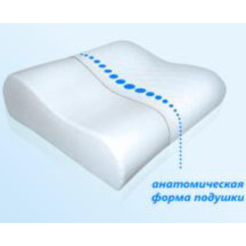 Подушка ортопедическая L Память 50х42 в Ярославле - изображение