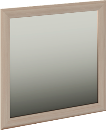 Настенное зеркало Глэдис М29 (Шимо светлый) в Ярославле - изображение