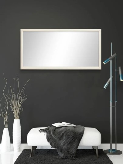 Настенное зеркало в спальню Ника (Слоновая кость) 119,5 см x 60 см в Ярославле - изображение 4