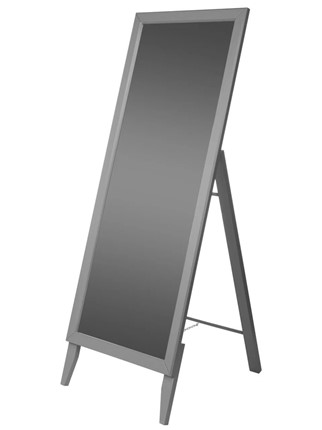 Зеркало напольное BeautyStyle 29 (131х47,1х41,5см) Серый в Ярославле - изображение