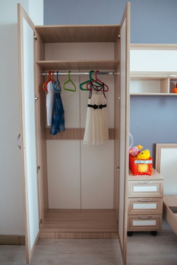 Детский 2-дверный шкаф Остин М02 в Рыбинске - изображение 3