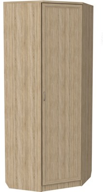 Распашной шкаф 400 угловой, цвет Дуб Сонома в Ярославле - изображение