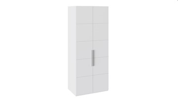 Распашной шкаф Наоми с 2-мя дверями, цвет Белый глянец СМ-208.07.03 в Ярославле