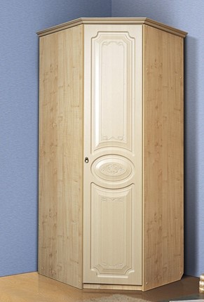 Шкаф угловой Ивушка-5, цвет Дуб беленый в Ярославле - изображение