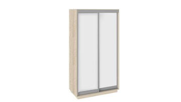 Шкаф 2-х дверный Румер, цвет Дуб Сонома, Белый снег СШК 1.120.60-11.11 в Рыбинске