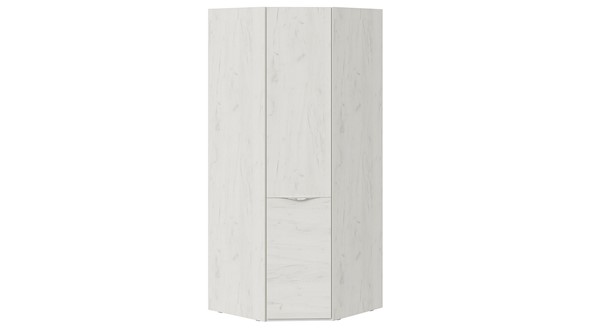 Распашной угловой шкаф Либерти, Дуб крафт белый СМ-297.07.031 в Ярославле - изображение
