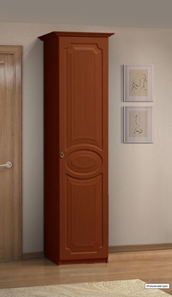 Шкаф-пенал Ивушка-5, цвет Итальянский орех в Ярославле - изображение