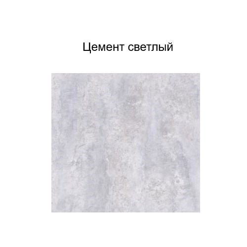 Шкаф кухонный со стеклом Модус, Ш400с/912, цемент светлый в Ярославле - изображение 2