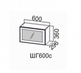 Шкаф настенный Модерн шг600с/360 в Ярославле