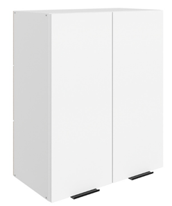 Кухонный шкаф Стоун L600 Н720 (2 дв. гл.) (белый/джелато софттач) в Ярославле