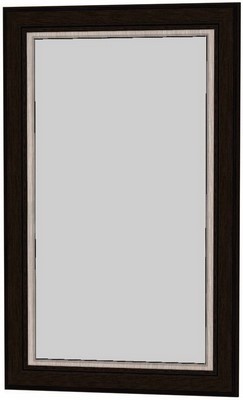 Зеркало настенное ЗП1, цвет Венге, 000026503 в Ярославле - изображение
