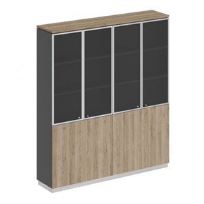 Шкаф для документов со стеклянными дверьми Speech Cube (180.2x40x203.4) СИ 315 ДС АР ДС/ХР в Ярославле