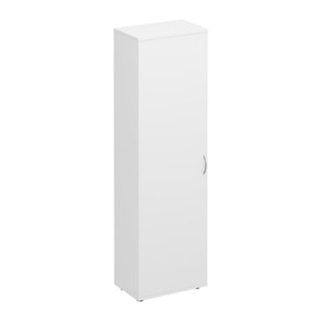 Шкаф для одежды Комфорт КФ, белый премиум (60x38x200) К.517 БП в Рыбинске