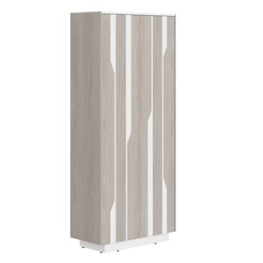 Шкаф для одежды LINE Дуб-серый-белый СФ-574401 (900х430х2100) в Ярославле
