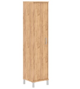 Шкаф Born В-431.6 L левый колонка высокая с глухой дверью 475х450х2054 мм, Дуб Бофорд в Ярославле
