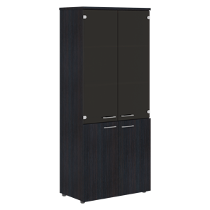 Шкаф с глухими низкими дверьми и топом XTEN Дуб Юкон XHC 85.2 (850х410х1930) в Ярославле