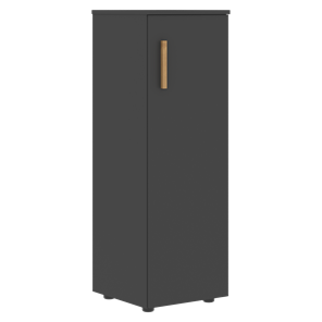 Шкаф колонна средний с правой дверью FORTA Черный Графит  FMC 40.1 (R) (399х404х801) в Рыбинске