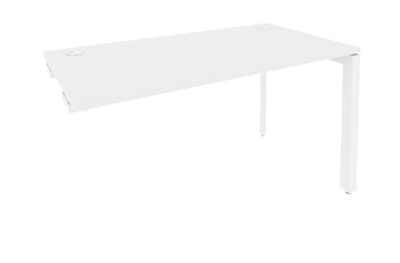 Приставной стол к тумбе O.MP-SPR-3.7 Белый/Белый бриллиант в Ярославле