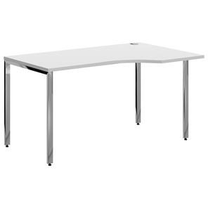 Письменный стол для персонала правый XTEN GLOSS  Белый  XGCET 149.1 (R) (1400х900х750) в Ярославле