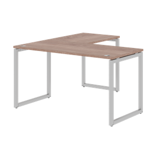 Письменный стол угловой правый XTEN-Q Дуб-сонома- серебро XQCT 1415 (R) (1400х1500х750) в Рыбинске
