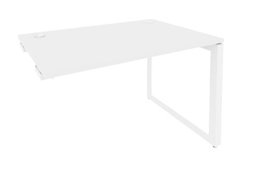 Приставной стол к тумбе O.MO-SPR-2.8 Белый/Белый бриллиант в Ярославле