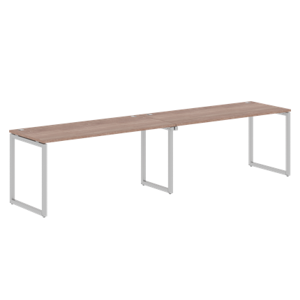 Конференц-стол  XTEN-Q Дуб-сонома-серебро XQWST 3270 (3206х700х750) в Ярославле - изображение
