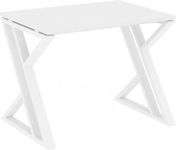 Письменный стол Loft VR.L-SRZ-2.7, Белый Бриллиант/Белый металл в Ярославле