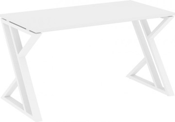 Письменный стол Loft VR.L-SRZ-3.7, Белый Бриллиант/Белый металл в Ярославле