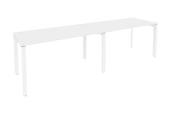 Письменный стол O.MP-RS-2.3.8 Белый/Белый бриллиант в Ярославле - изображение