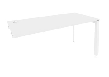 Стол приставной O.MP-SPR-4.7 Белый/Белый бриллиант в Ярославле