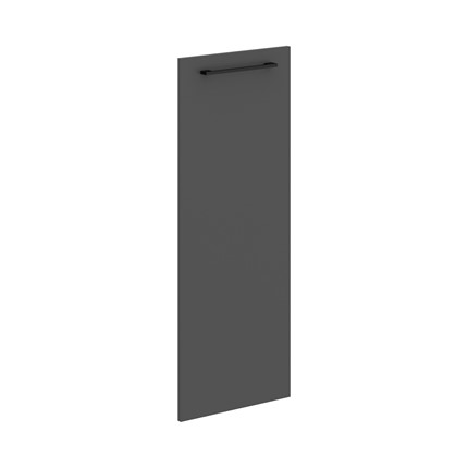 Дверь для шкафчика средняя MORRIS TREND Антрацит/Кария Пальмира MMD 42-1 (422х1132х18) в Ярославле - изображение