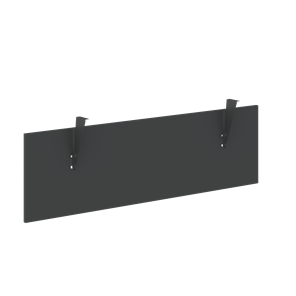 Фронтальная панель подвесная FORTA Черный Графит-Черный Графит-Бук FDST 1340 (1380х18х404) в Ярославле