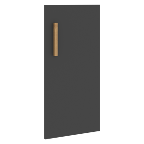 Дверь для шкафа низкая правая FORTA Черный Графит FLD 40-1(R) (396х18х766) в Ярославле