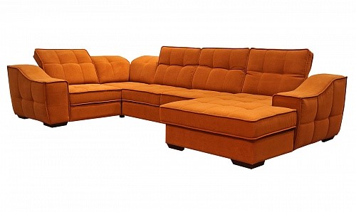 Угловой диван N-11-M (П1+ПС+УС+Д2+Д5+П1) в Рыбинске - изображение
