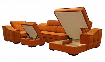 Угловой диван N-11-M (П1+ПС+УС+Д2+Д5+П1) в Ярославле - предосмотр 2