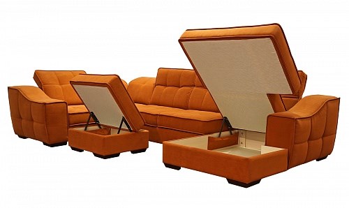 Угловой диван N-11-M (П1+ПС+УС+Д2+Д5+П1) в Ярославле - изображение 2