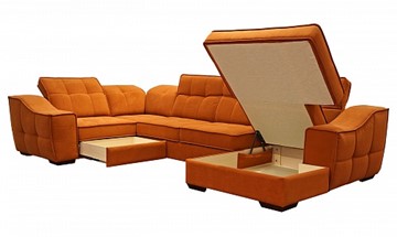 Угловой диван N-11-M (П1+ПС+УС+Д2+Д5+П1) в Рыбинске - предосмотр 1