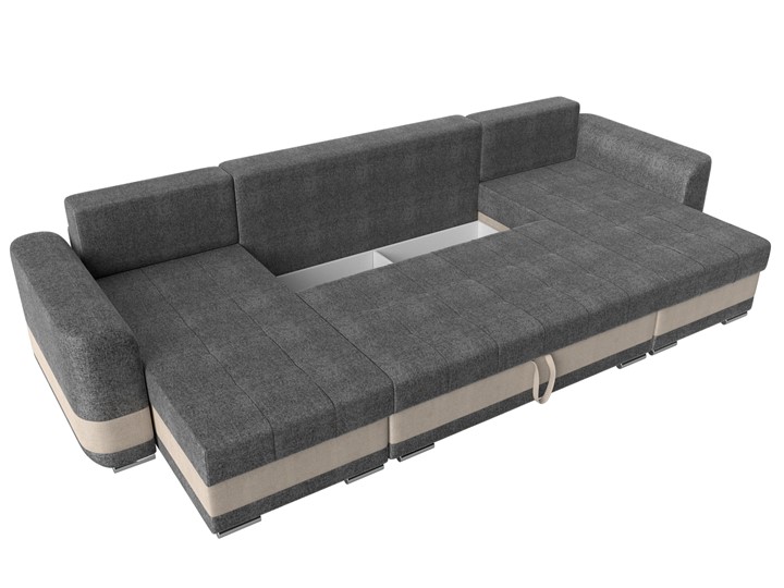 П-образный диван Честер, Серый/бежевый (рогожка) в Ярославле - изображение 6