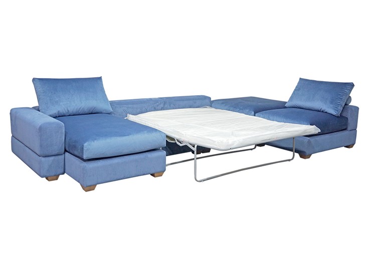 П-образный диван V-10-M П (П1+Д4+Д2+УС+ПС), Memory foam в Ярославле - изображение 1