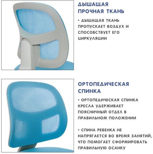 Детское кресло Holto-22 голубое в Ярославле - изображение 9