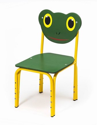 Детский стул Лягушонок (Кузя-ЛГ(1-3)ЗЖ) в Ярославле - изображение