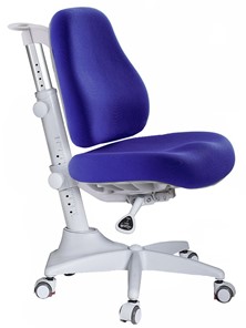 Растущее кресло Mealux Match (Y-528) SB / Grey base, синее в Ярославле