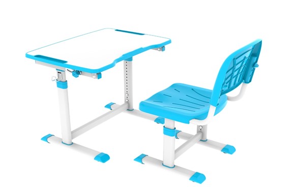 Растущая парта + стул Olea blue в Ярославле - изображение