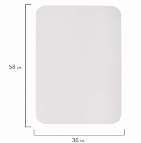 Доска магнитная на холодильник BRAUBERG, 58х36 см с маркером, магнитом и салфеткой в Ярославле - предосмотр 8