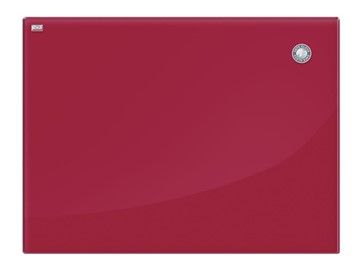 Доска магнитно-маркерная стеклянная 2х3 OFFICE TSZ86 R, 60x80 см, красная в Ярославле - предосмотр