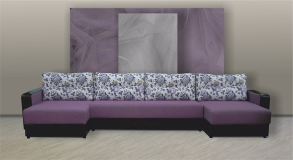 П-образный диван Виват Б Каре в Ярославле - изображение