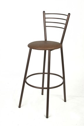 Барный стул СРП 020-04 Джокер Эмаль коричневый в Ярославле - изображение