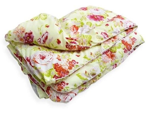 Стеганое одеяло ЭКОНОМ в вакуумной упаковке, полиэстер в Рыбинске - изображение